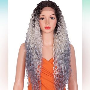 Lace front curly ombré wig never worn